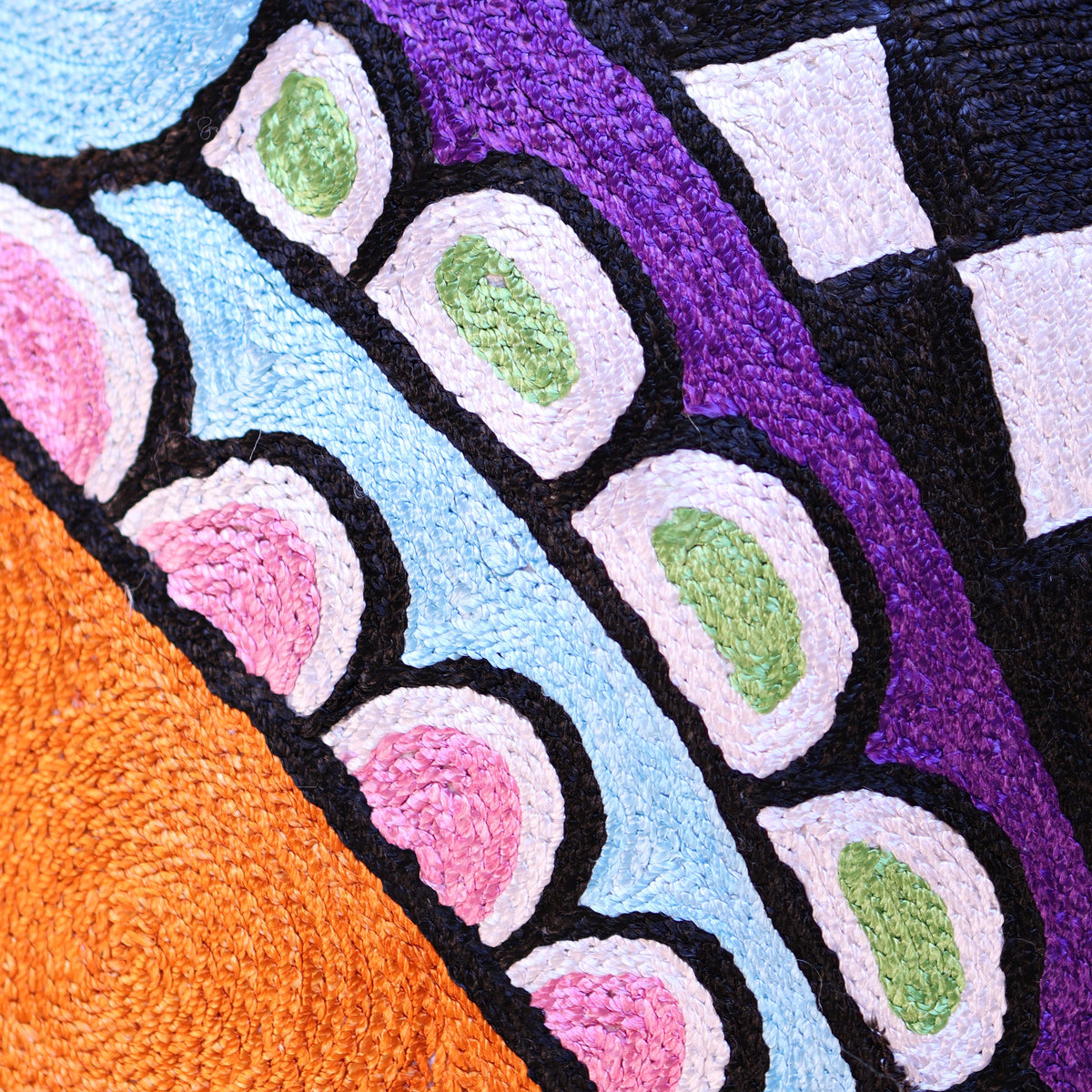 Whimsical Basset Hound Pillow Cover