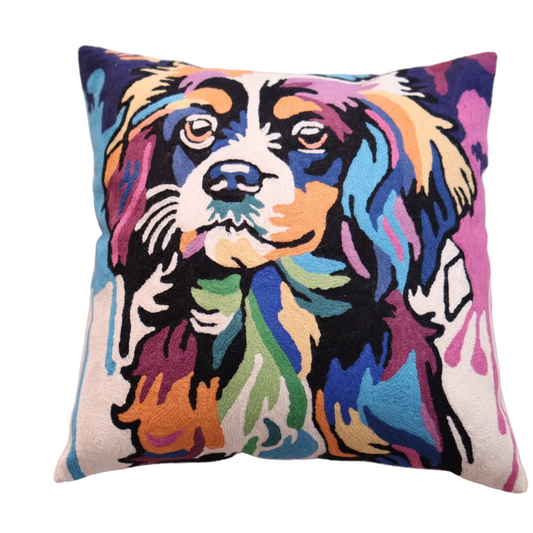 Cavalier King Charles 18”x18” pillow cover