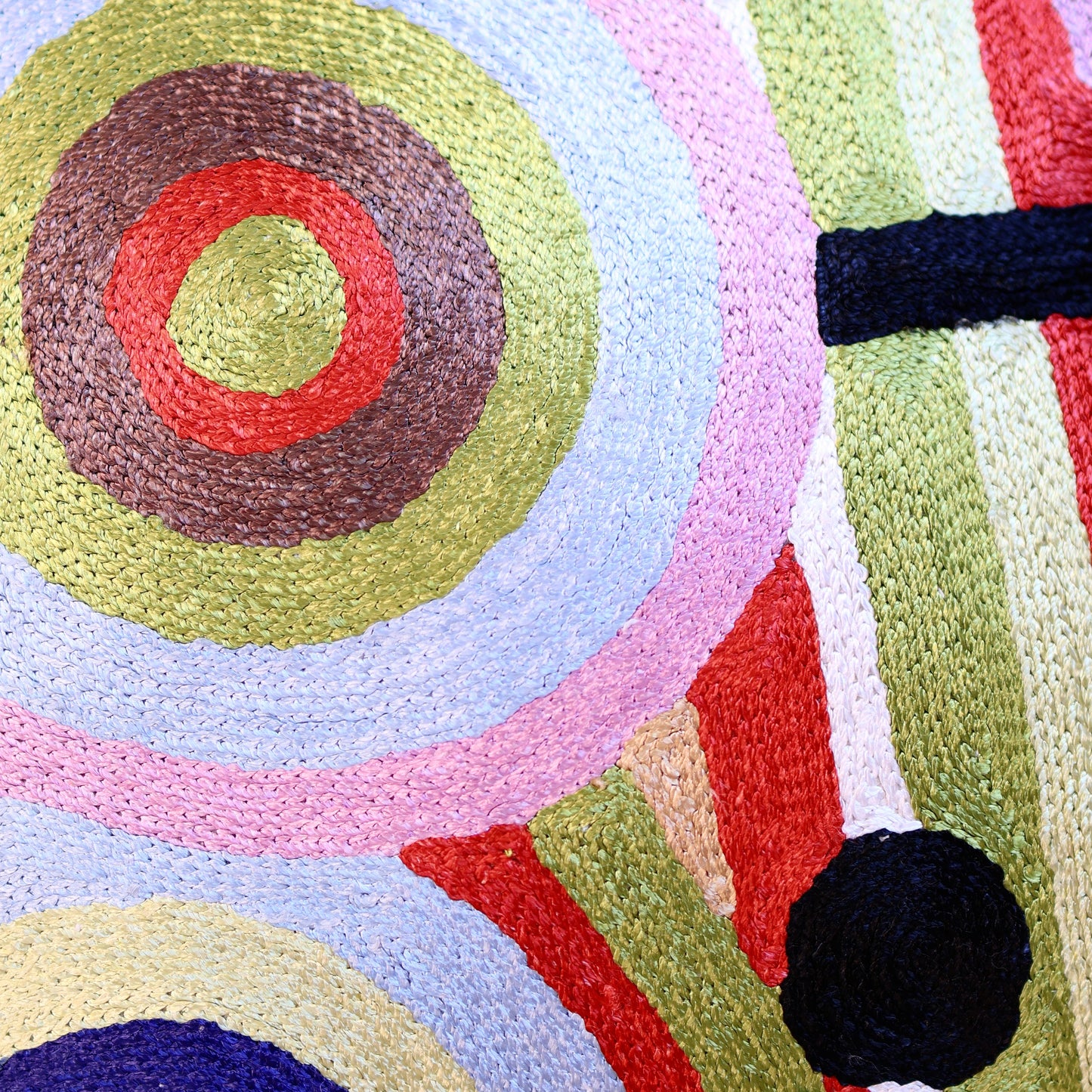 Abstract Lollipop Pillow Cover